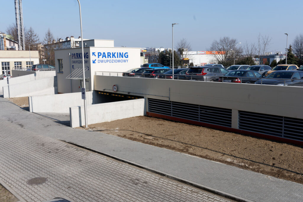 budowa parkingu dwupoziomowego