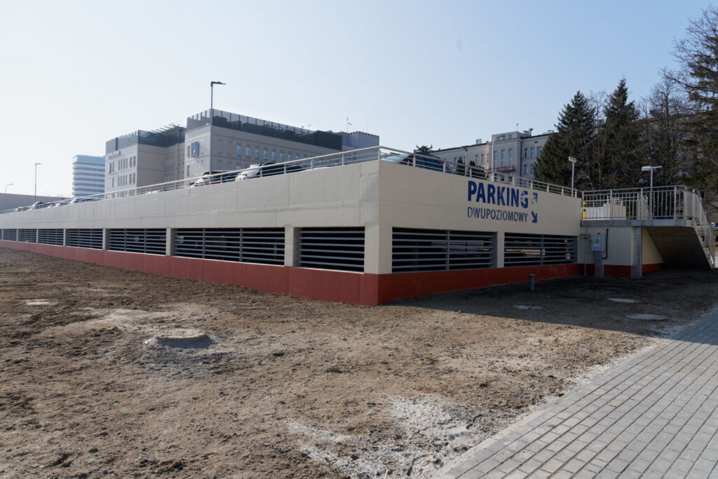 budowa parkingu dwupoziomowego